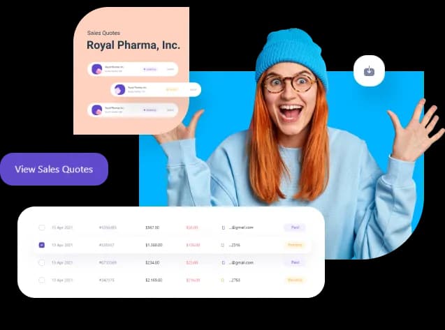 QuoteCloud - Sales Quote, Sales Proposal and Contracts Software - Home - illustration 556aa0d0-36a7-481c-9264-fdd21b250264