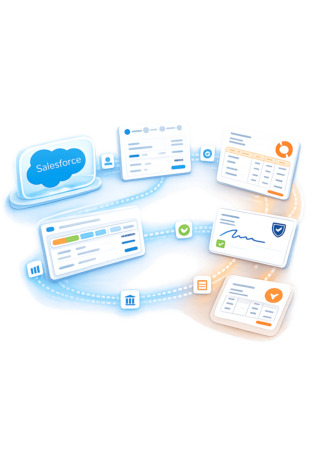 QuoteCloud - Sales Quote, Sales Proposal and Contracts Software - All Integrations - illustration f61c201d-53da-4536-8551-ee171f511f20