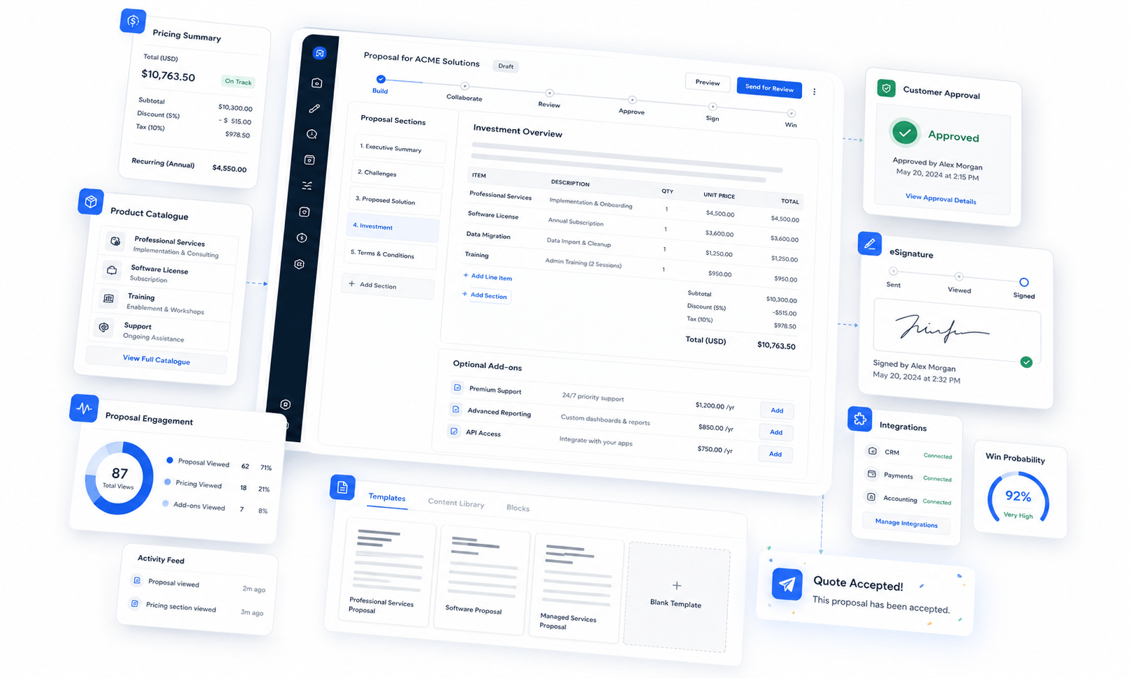 QuoteCloud - Sales Quote, Sales Proposal and Contracts Software - What is sales quote software? - illustration d697e2e7-7a32-4f5b-8f7b-ce2e94b0dfc0