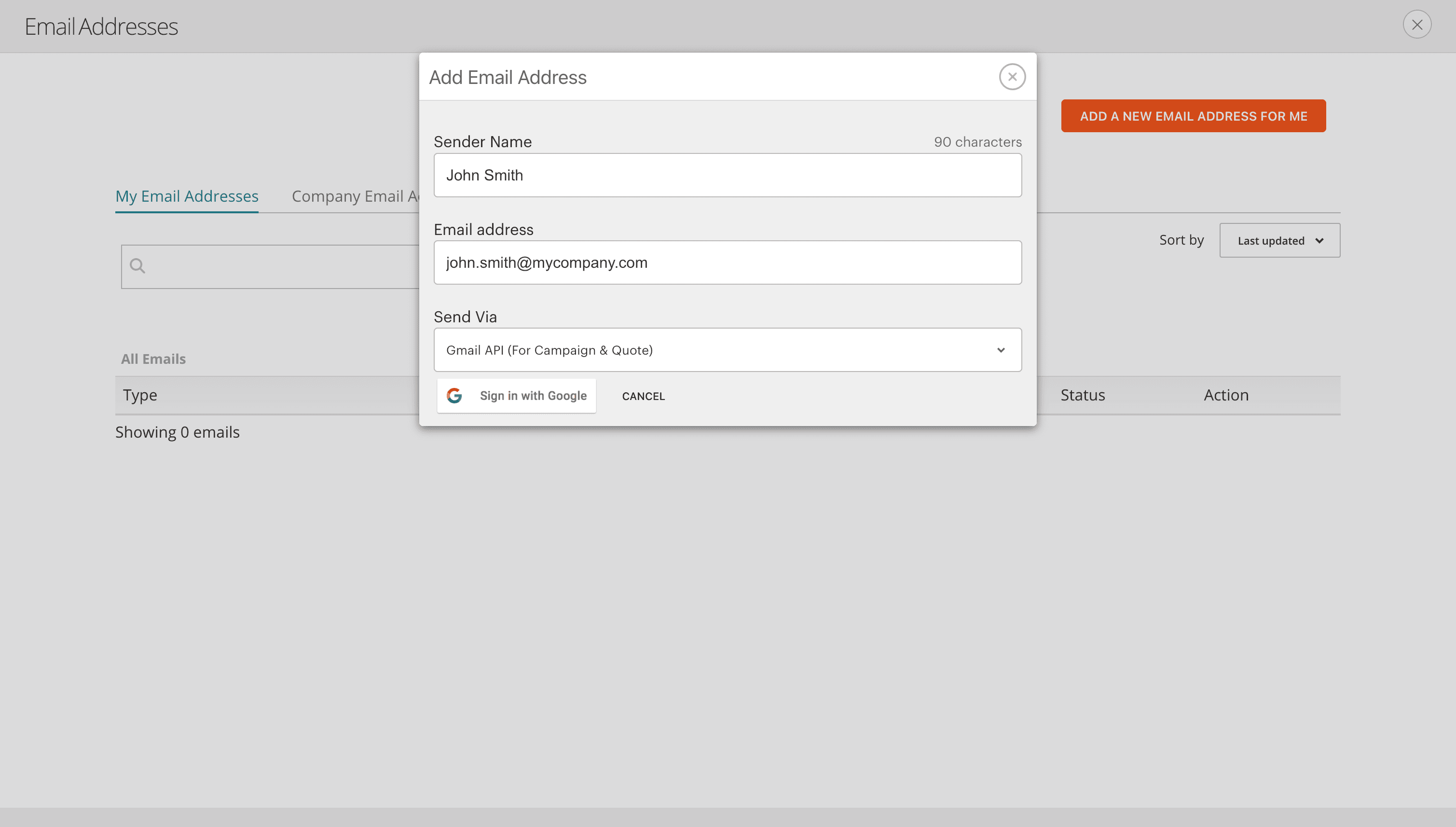QuoteCloud - Sales Quote, Sales Proposal and Contracts Software - Using Your Own Email Address To Send Sales Quotes From QuoteCloud Using Amazon Simple Email Service (Java Edition) - illustration 67f75b58-ae4b-4f67-b83c-136341c7eeb2