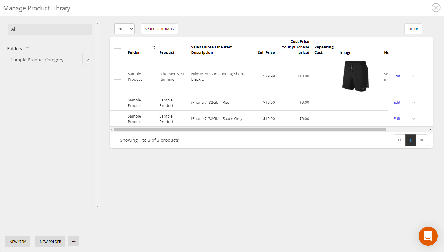 QuoteCloud - Sales Quote, Sales Proposal and Contracts Software - Add a Product to your Product Catalogue (Java Edition) - illustration 1d6aadb5-c7d1-4b00-953f-069462520e8d