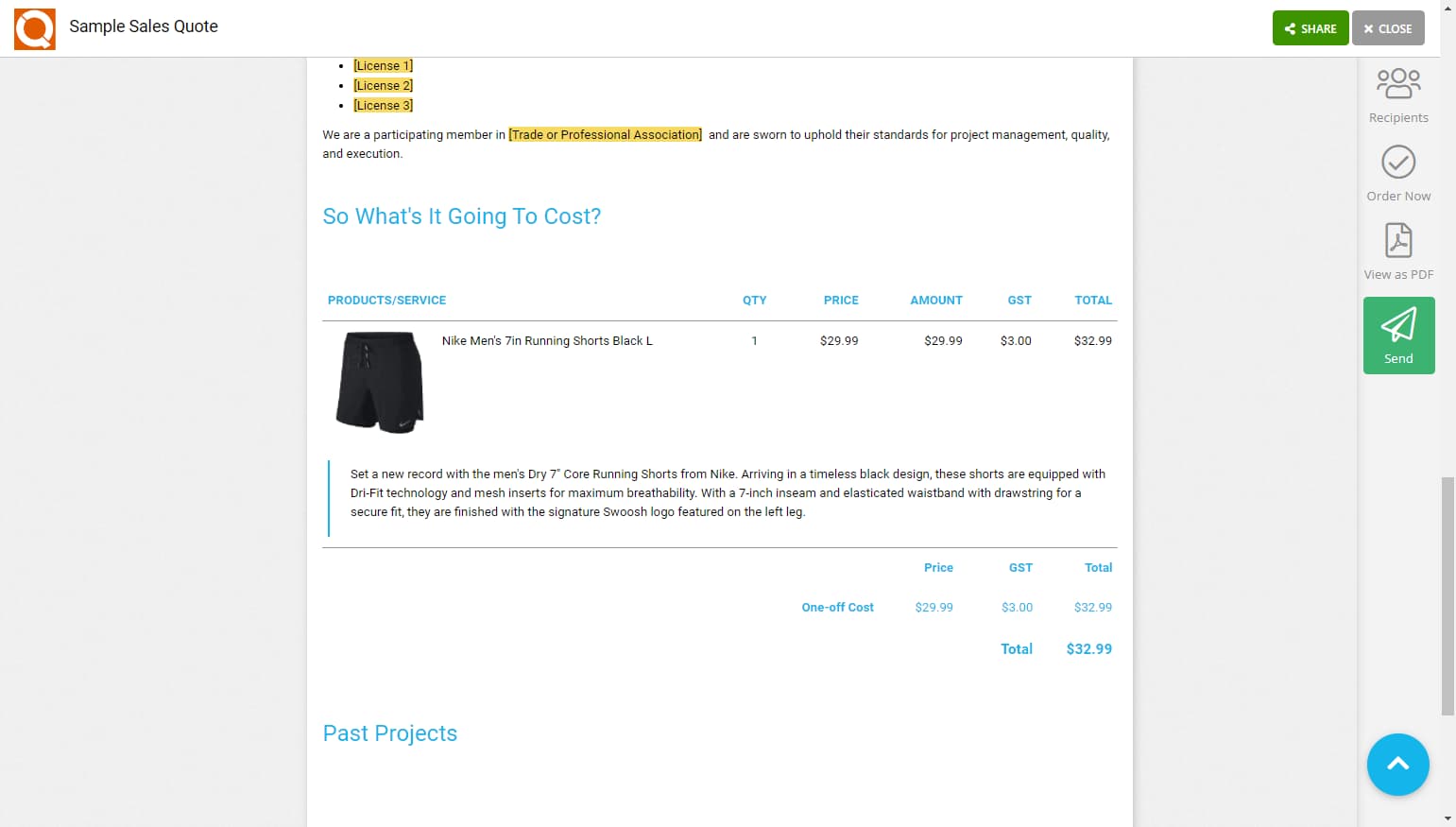 QuoteCloud - Sales Quote, Sales Proposal and Contracts Software - Add a Product to your Product Catalogue (Java Edition) - illustration 4ecf02ee-32f1-407f-bd06-ee42777dc1b5