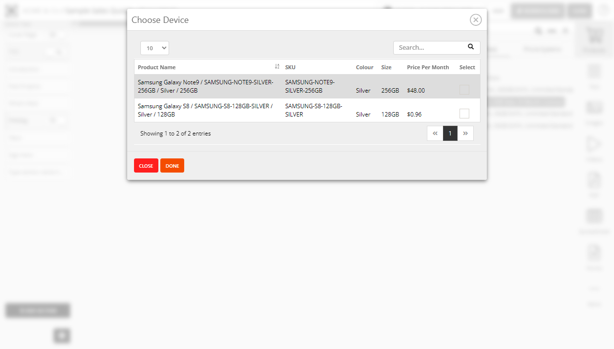 QuoteCloud - Sales Quote, Sales Proposal and Contracts Software - Create a Sales Quote for a Mobile Device (Java Edition) - illustration 100e008b-268c-49de-8d1a-9e34e4aeed47