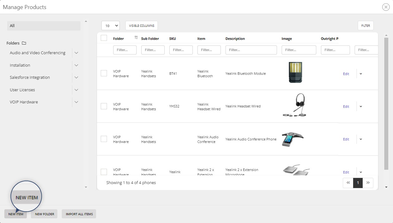 QuoteCloud - Sales Quote, Sales Proposal and Contracts Software - Managing your Product Catalogue of Phone System Hardware & Licenses (Java Edition) - illustration 7f22b05a-f3ea-4100-a780-c83ea4b115a1