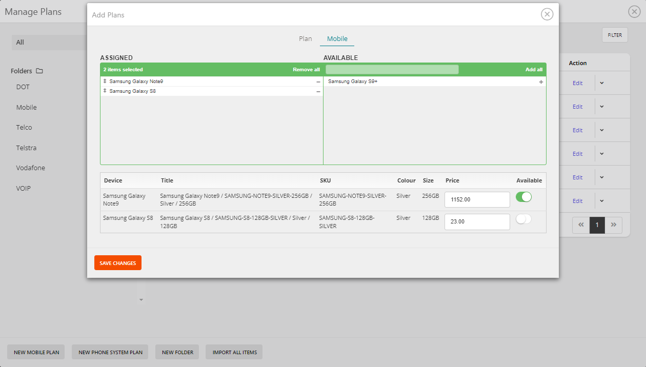 QuoteCloud - Sales Quote, Sales Proposal and Contracts Software - Create and Manage Mobile Phone (Contract) Plans (Java Edition) - illustration 81d881aa-601b-407d-94c8-7ba0faceaacf