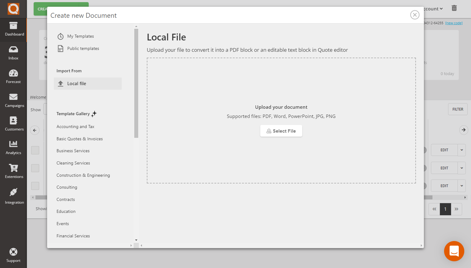 QuoteCloud - Sales Quote, Sales Proposal and Contracts Software - Creating Your First Proposal (Java Edition) - illustration c08a9159-51e7-45cb-955f-6300d3107b3b