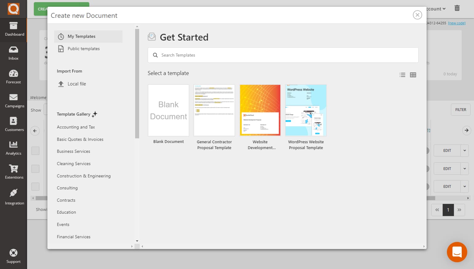 QuoteCloud - Sales Quote, Sales Proposal and Contracts Software - Creating Your First Proposal (Java Edition) - illustration f963a8fa-59a4-4262-8a16-2779fb501a22