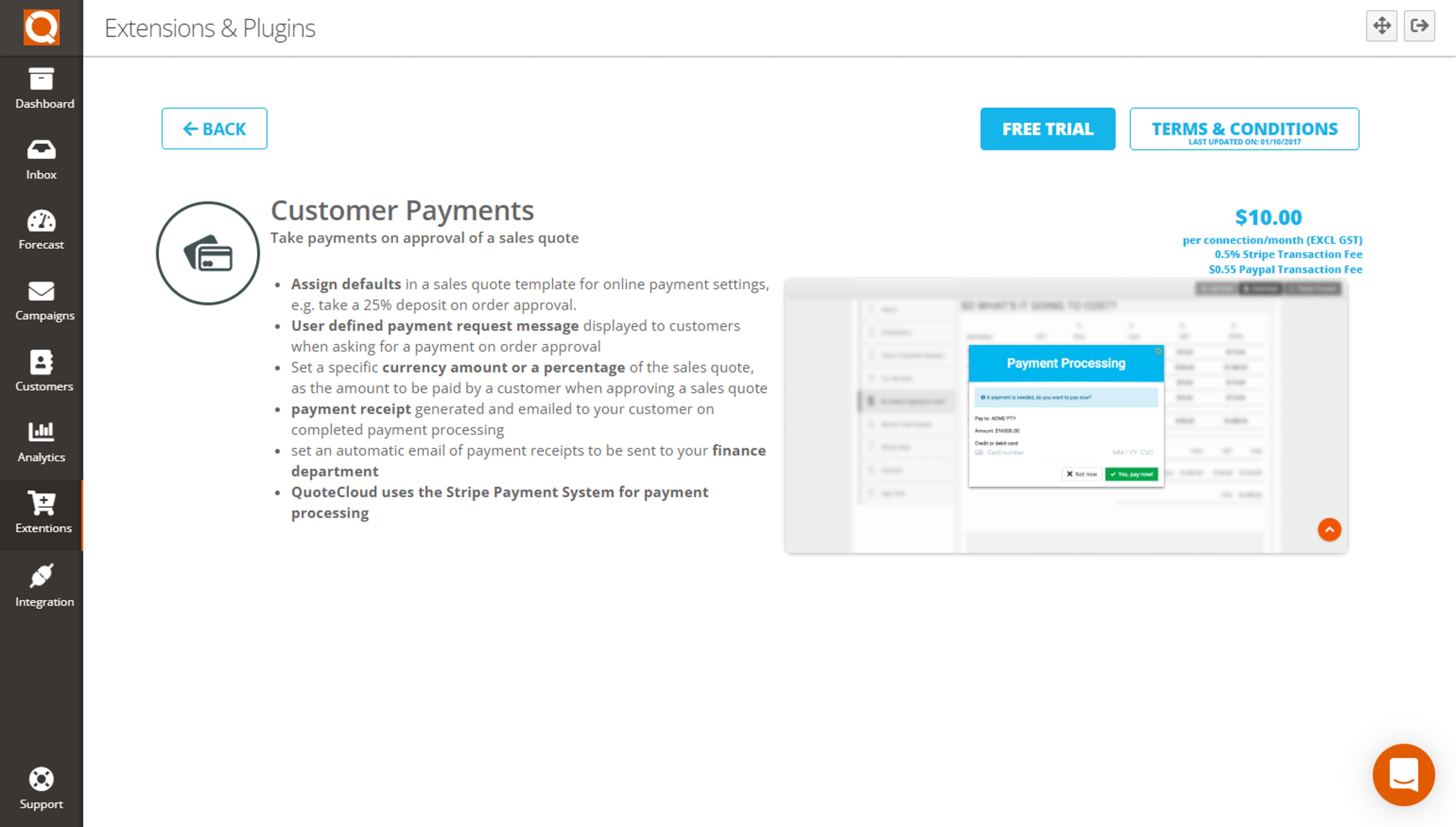 QuoteCloud - Sales Quote, Sales Proposal and Contracts Software - Customer Payments (Java Edition) - illustration ff749dc8-1fef-4edf-ba85-fbc295c22ce1