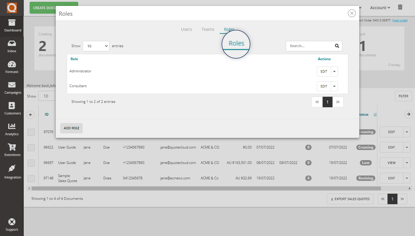 QuoteCloud - Sales Quote, Sales Proposal and Contracts Software - Disabling Discounting in Sales Quotes - illustration 53d50662-f3be-499c-b9c9-0297fa6cae01