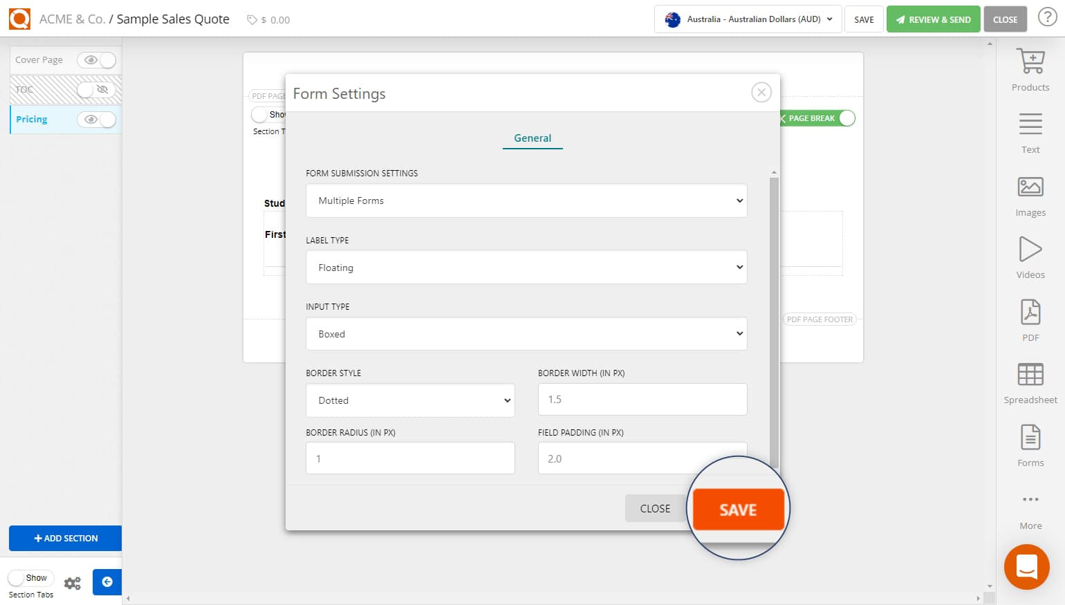 QuoteCloud - Sales Quote, Sales Proposal and Contracts Software - Configuring a Form to allow Multiple Submissions (Java Edition) - illustration c809169c-3318-4c48-b868-3081d499dd5f