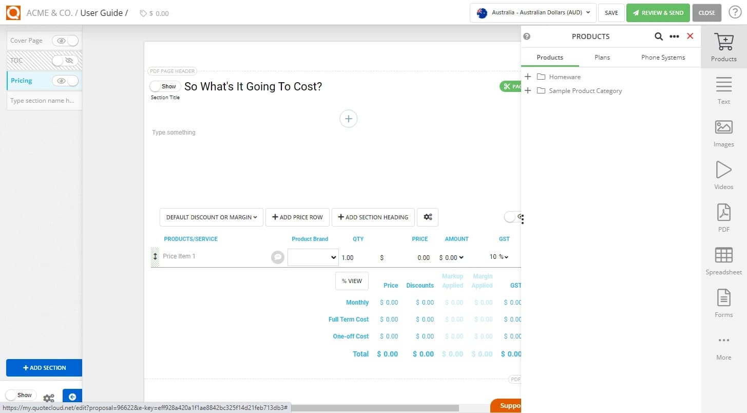 QuoteCloud - Sales Quote, Sales Proposal and Contracts Software - Introducing The Sales Quote Editor (Java Edition) - illustration b1d91b7e-9599-4f5b-9939-ef0cbf4a6b42