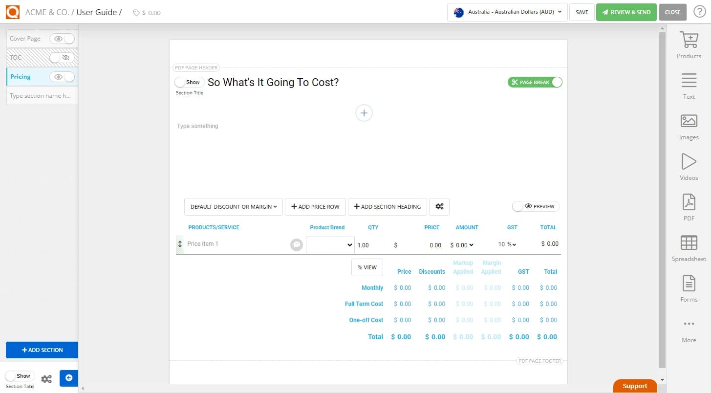 QuoteCloud - Sales Quote, Sales Proposal and Contracts Software - Introducing The Sales Quote Editor (Java Edition) - illustration af9d1ed4-0c3b-4c73-a88f-970ced53109d