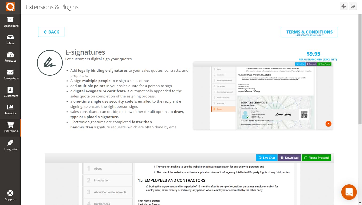 QuoteCloud - Sales Quote, Sales Proposal and Contracts Software - QuoteCloud e-Signatures (Java Edition) - illustration ee73a67f-a406-4202-8d11-4afc5837f11e