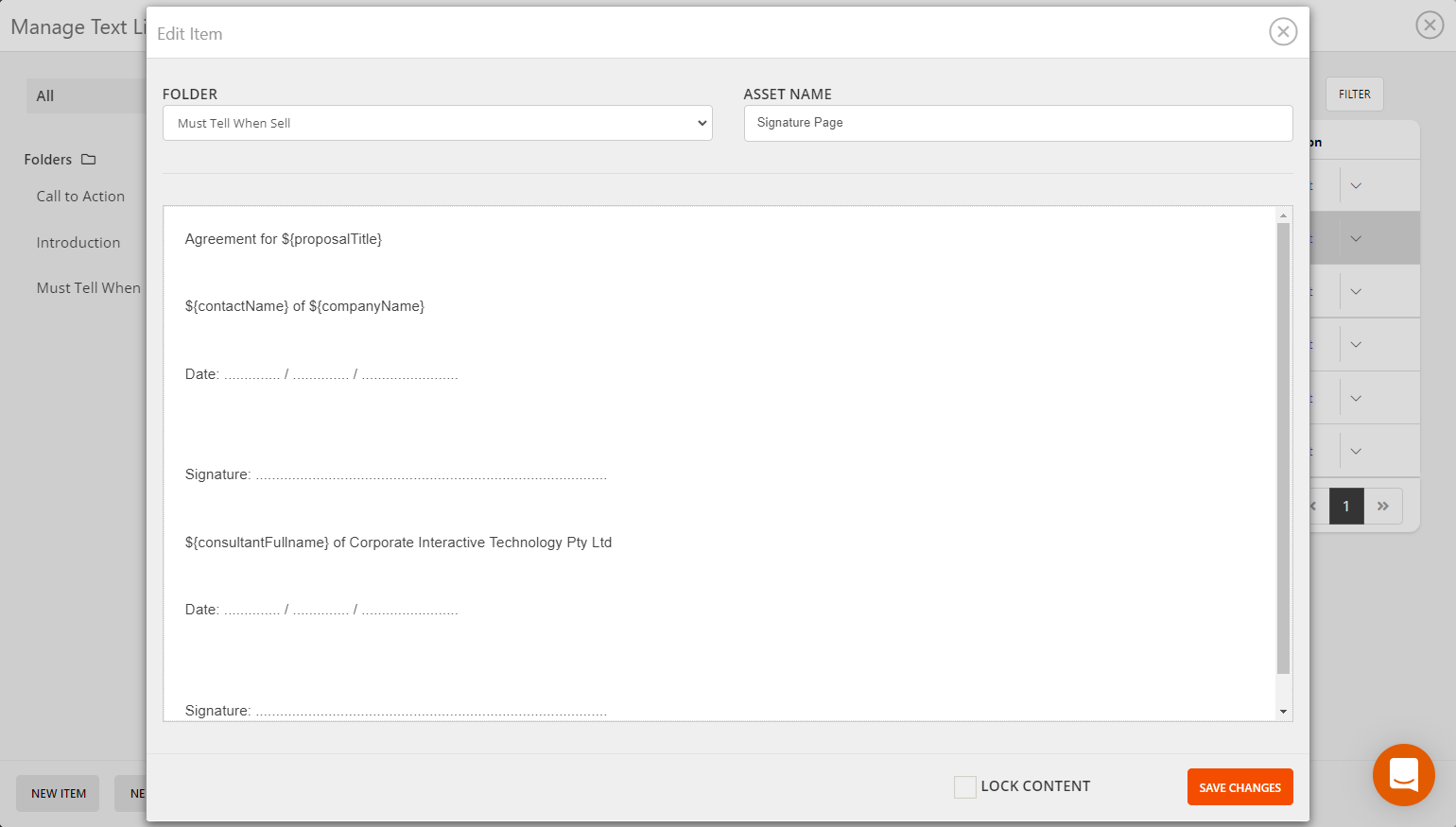 QuoteCloud - Sales Quote, Sales Proposal and Contracts Software - Text Library (Java Edition) - illustration 4074c766-8631-4e90-bf6c-163a08fbcdbe