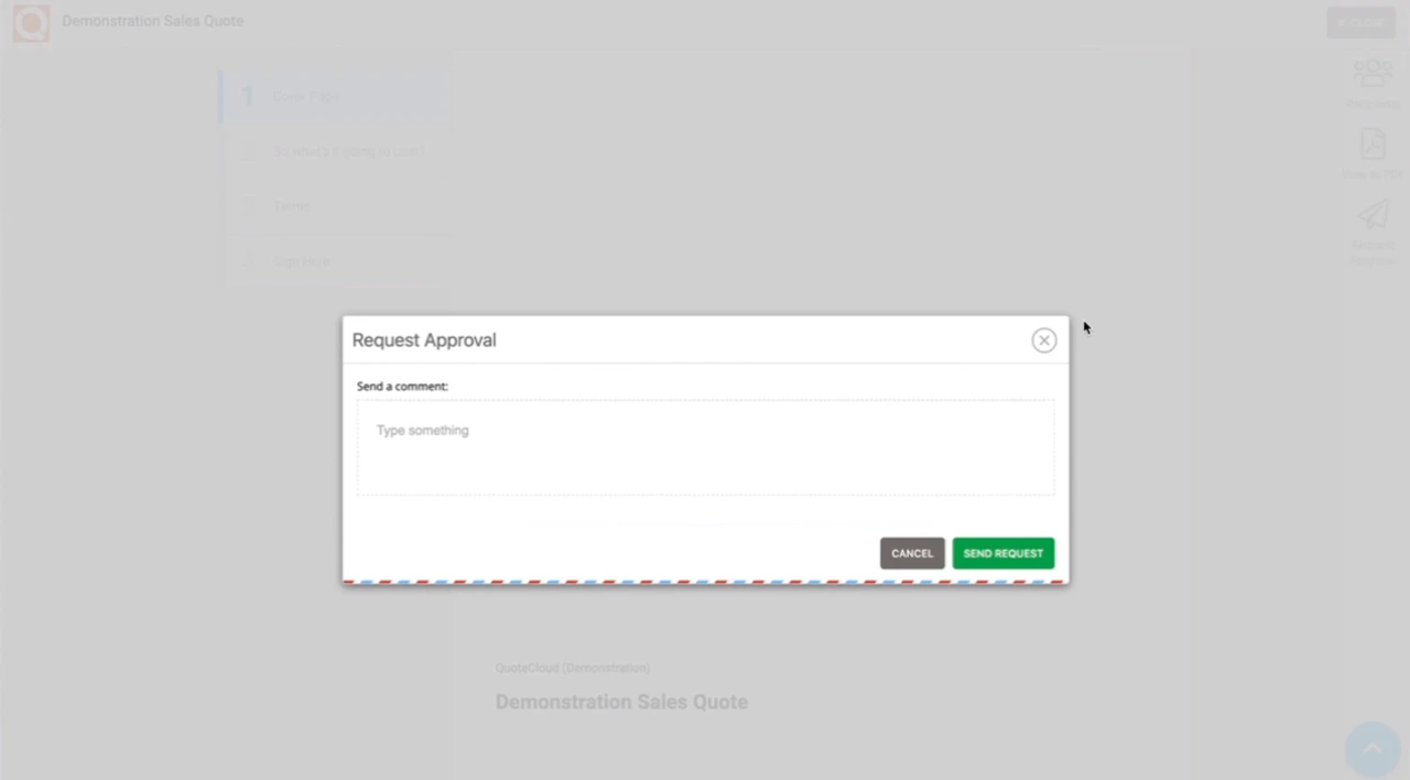 QuoteCloud - Sales Quote, Sales Proposal and Contracts Software - Configure Workflow Approval Only When a Sales Quote is Discounted (Java Edition) - illustration b4625b63-15a3-4970-91f9-f3bdda58d75a