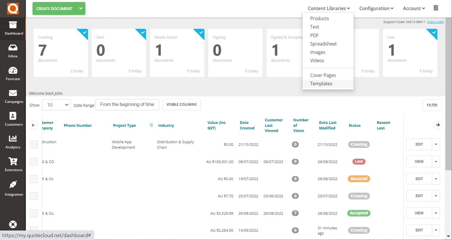 QuoteCloud - Sales Quote, Sales Proposal and Contracts Software - How To Set Formatting Options For Your Blank Sales Quote Template (Java Edition) - illustration b2d16679-cdc0-432d-a608-3b7df79e4219