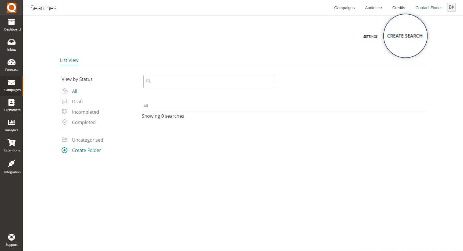 QuoteCloud - Sales Quote, Sales Proposal and Contracts Software - Contact Finder Plugin - How To Create A New Search Campaign (Java Edition) - illustration e47c252e-e8ad-47b1-a2b3-6f935d9032bb