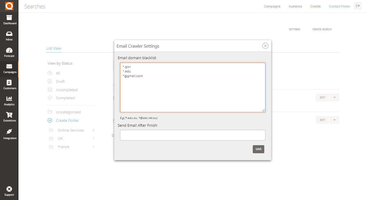 QuoteCloud - Sales Quote, Sales Proposal and Contracts Software - Contact Finder Plugin - Add Domain Patterns To Ignore (Java Edition) - illustration b7d4cc44-86fc-49a6-8ad1-4f6fbe29d3d4