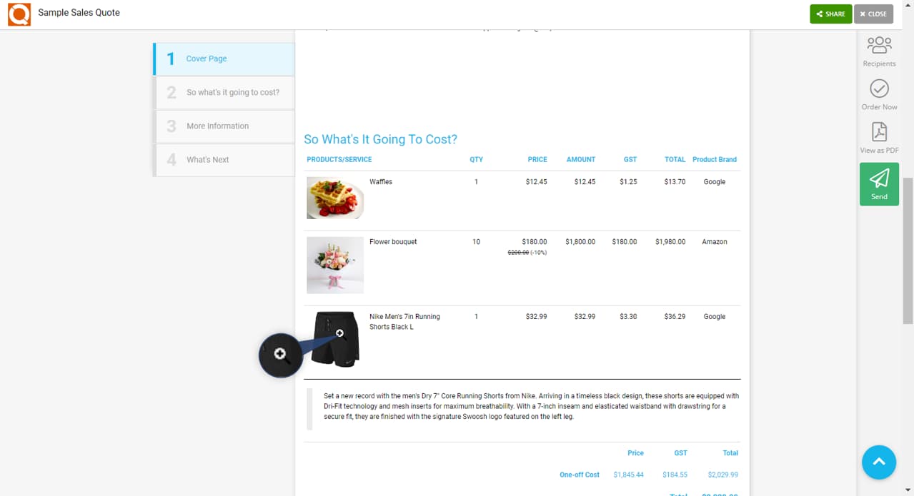 QuoteCloud - Sales Quote, Sales Proposal and Contracts Software - How to Add a Hyperlink to a Product Image in a Sales Quote Price Table (Java Edition) - illustration 6cd6d022-be57-4506-a081-24eb0f758d8d