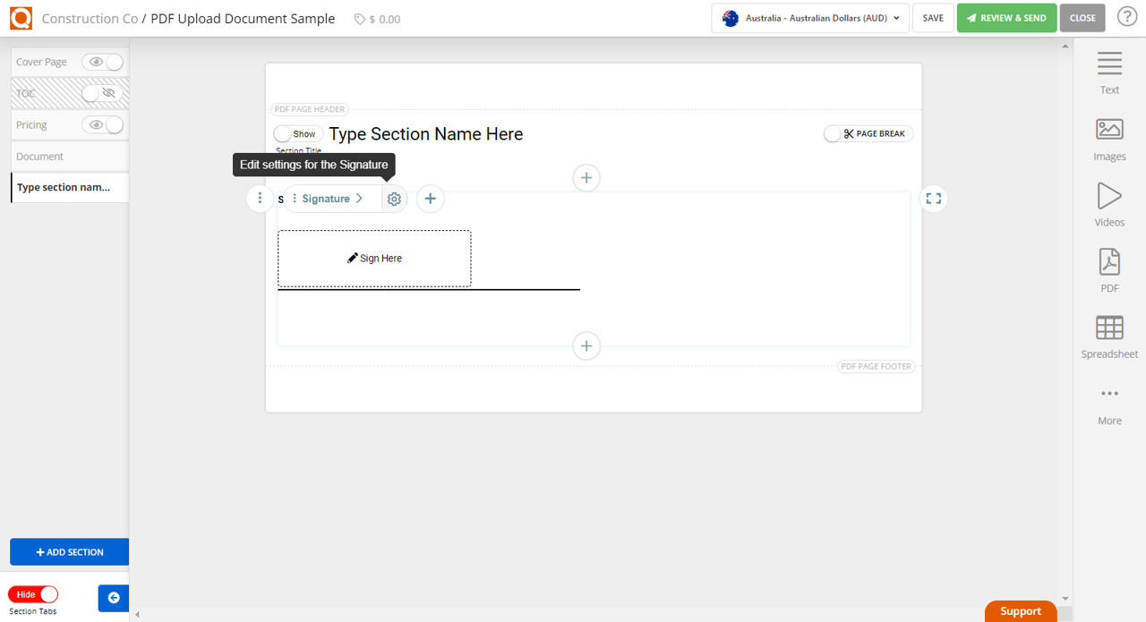 QuoteCloud - Sales Quote, Sales Proposal and Contracts Software - How To Enable And Disable The "One-Time Password" For E-signatures In Sales Quotes  (Java Edition) - illustration 06556154-015d-41d6-b225-a66ce68f12b2