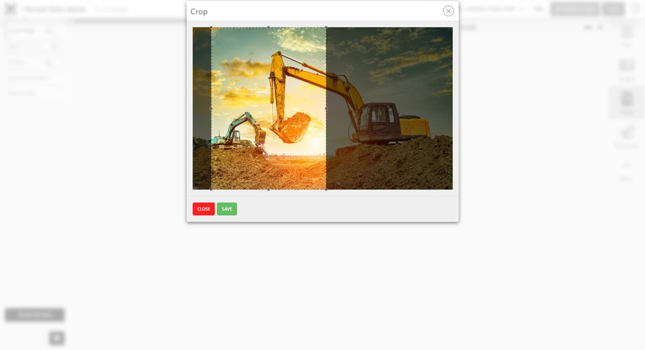 QuoteCloud - Sales Quote, Sales Proposal and Contracts Software - How to Upload a Cover Page Background Image in a Sales Quote (Java Edition) - illustration 67f75b58-ae4b-4f67-b83c-136341c7eeb2