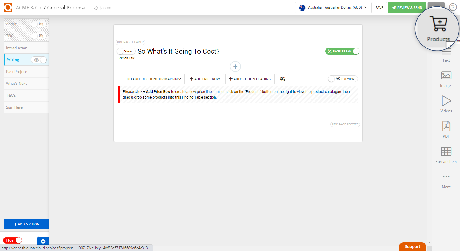 QuoteCloud - Sales Quote, Sales Proposal and Contracts Software - Making products inactive - illustration 697961aa-8ccf-49f3-91ea-25f0bdf26412