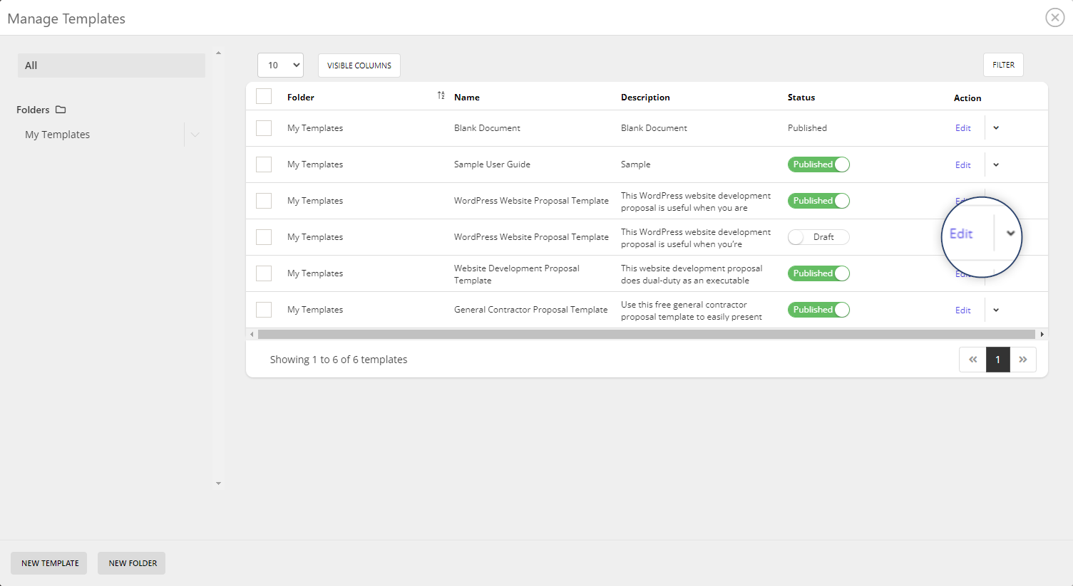 QuoteCloud - Sales Quote, Sales Proposal and Contracts Software - How to Delete a Sales Quote Template (Java Edition) - illustration e47c252e-e8ad-47b1-a2b3-6f935d9032bb