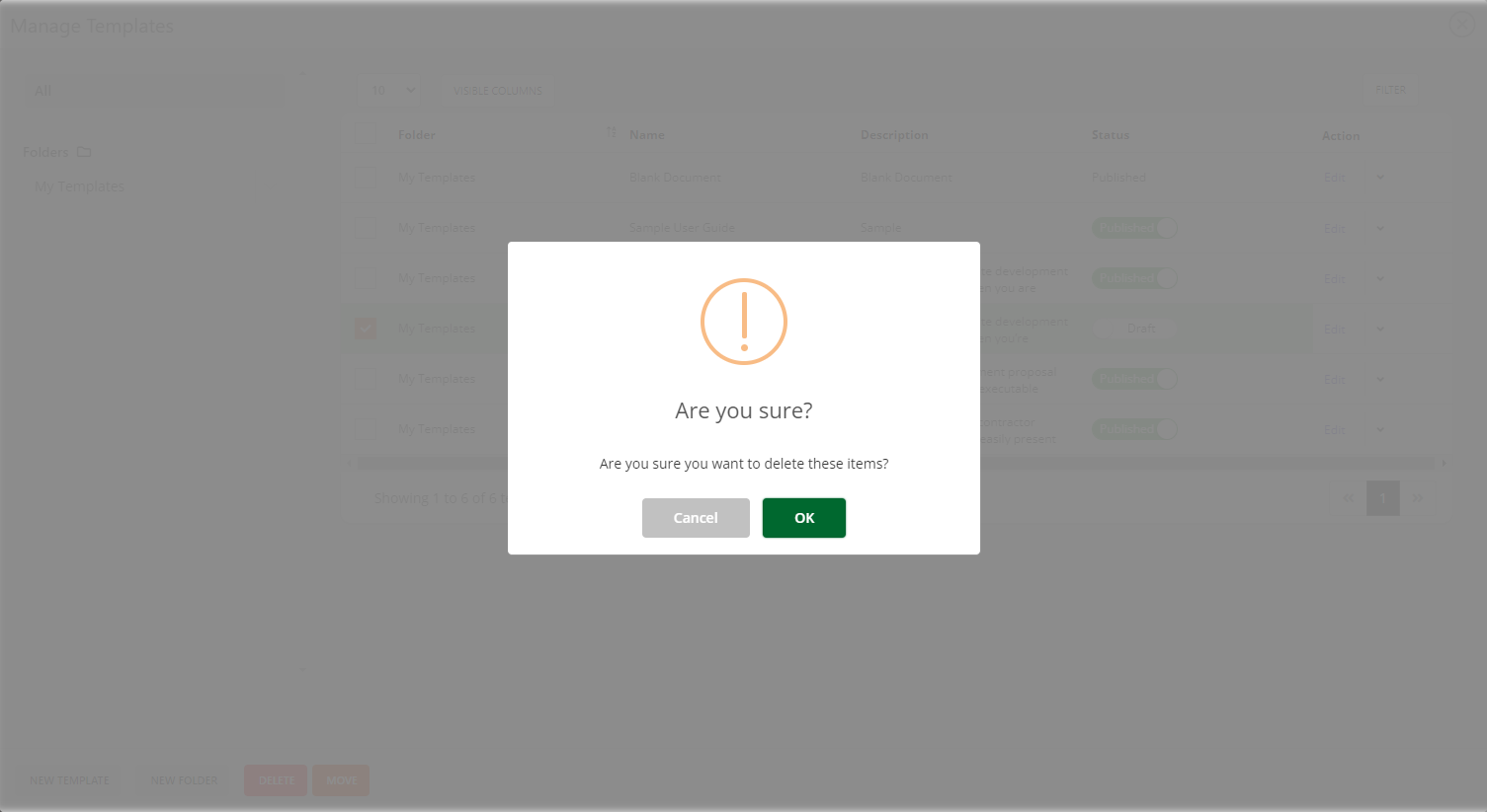 QuoteCloud - Sales Quote, Sales Proposal and Contracts Software - How to Delete a Sales Quote Template (Java Edition) - illustration cb50bfe5-f19b-43d3-984d-fffd1cc65d97