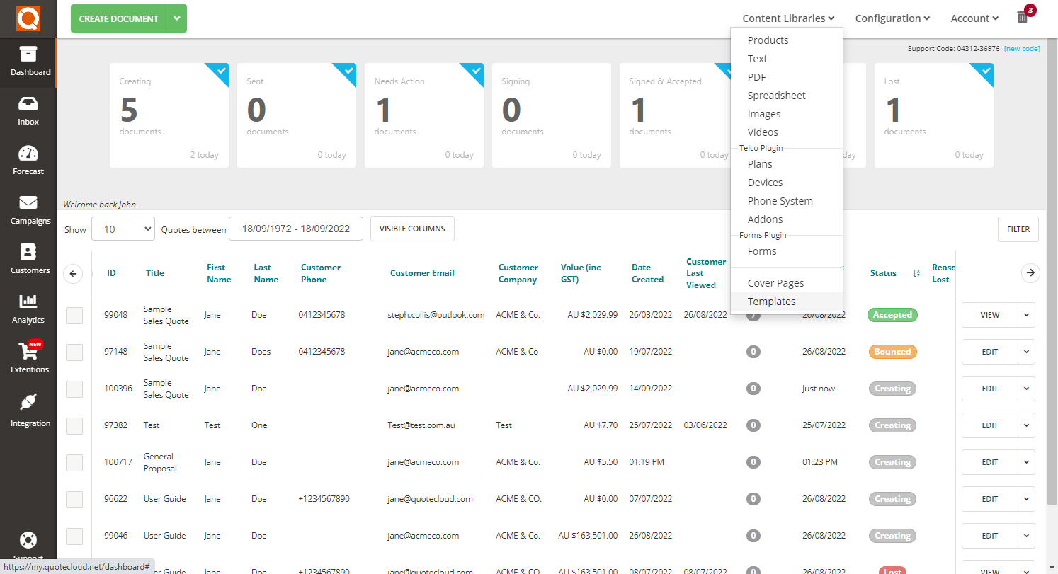 QuoteCloud - Sales Quote, Sales Proposal and Contracts Software - Sales Quote Template Style Settings (Java Edition) - illustration b2d16679-cdc0-432d-a608-3b7df79e4219