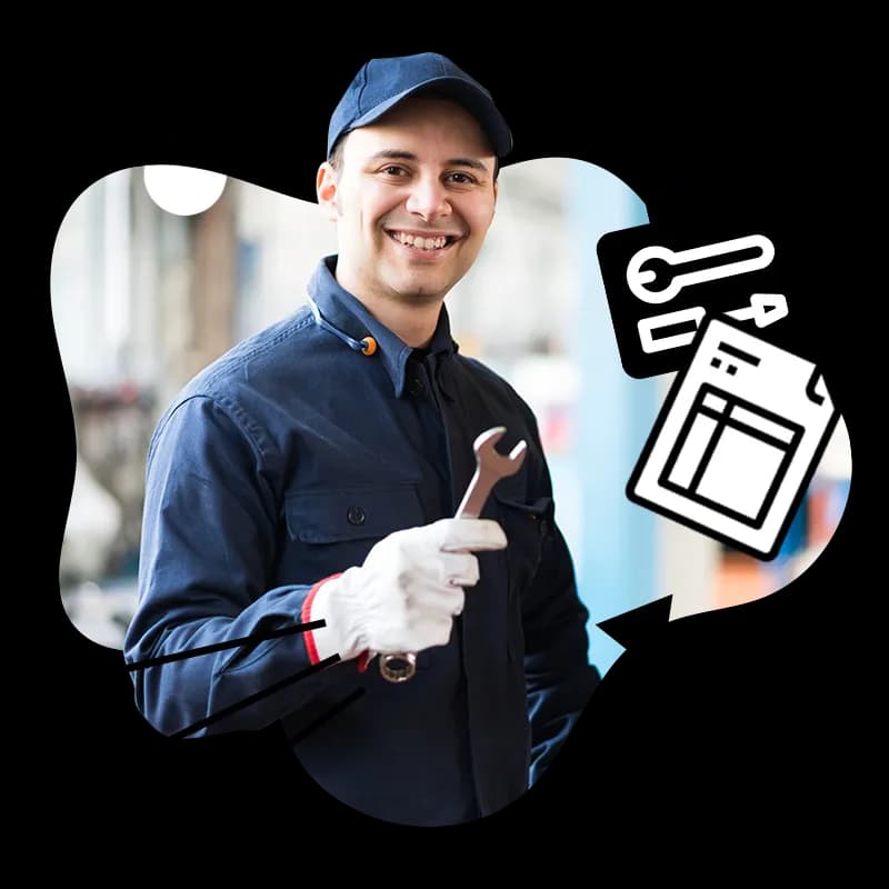 QuoteCloud - Sales Quote, Sales Proposal and Contracts Software - Sales Quotes for the Automotive Services Sector - illustration ebbe4091-ed41-43cc-beb7-2f2601e8b4f9