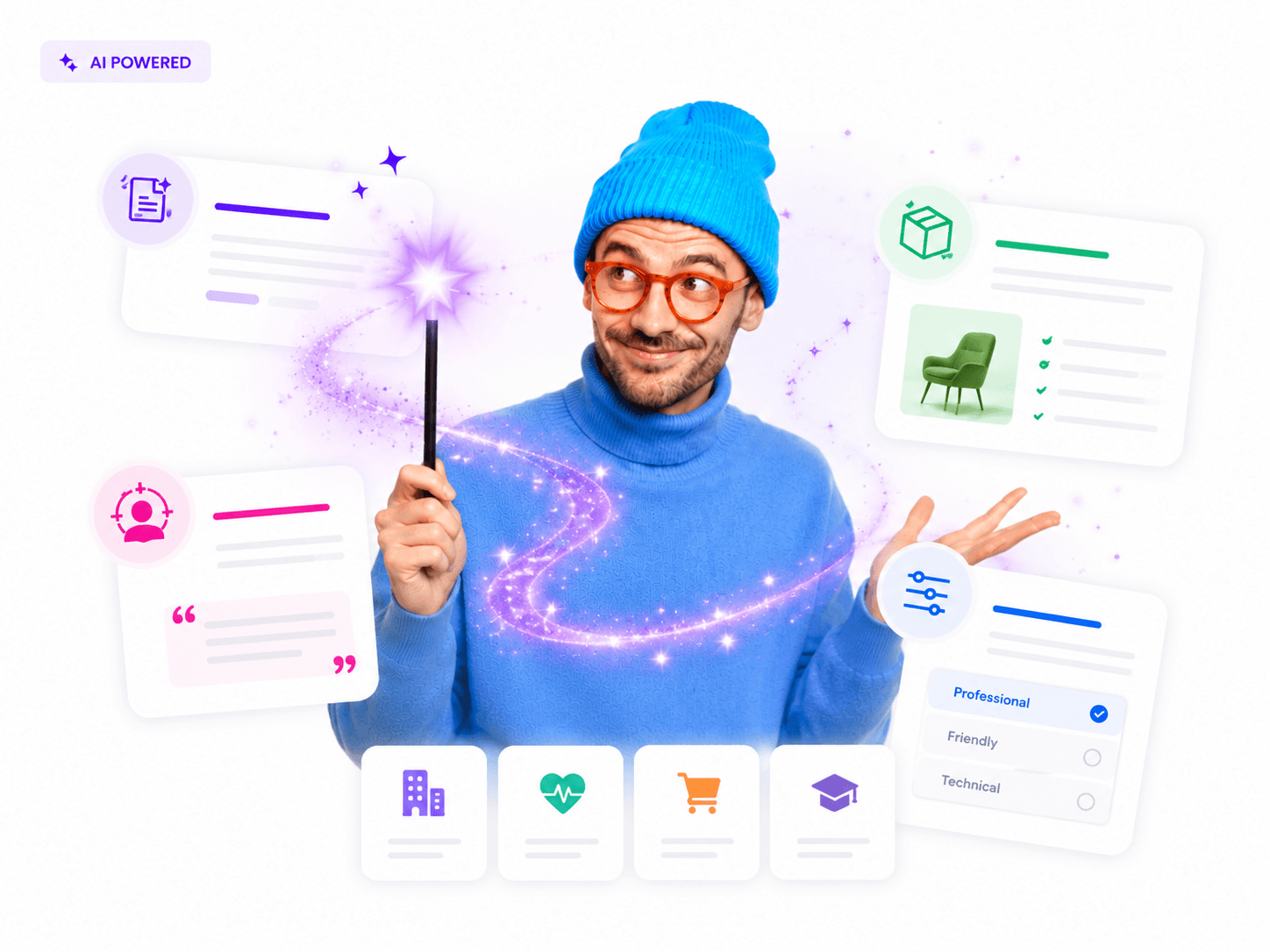 QuoteCloud - Sales Quote, Sales Proposal and Contracts Software - AI Co-Worker in QuoteCloud - illustration 13e1321c-f27f-45e6-987b-ee0c254463a8