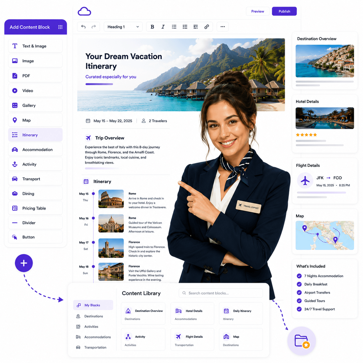 QuoteCloud - Sales Quote, Sales Proposal and Contracts Software - Travel Quoting Software for Travel Agencies - illustration 72c09128-e090-429b-97d8-60b1f0a1b68c