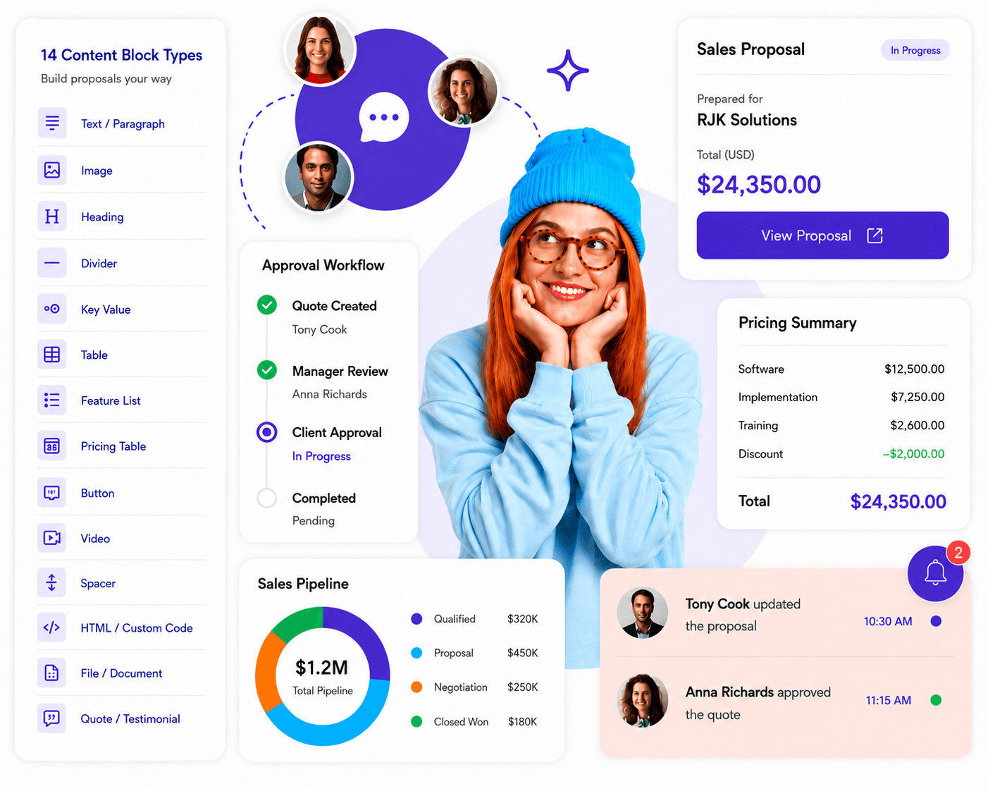 QuoteCloud - Sales Quote, Sales Proposal and Contracts Software - Document Generation Software - illustration e5de3cde-0696-4d9b-ac6d-73de26703567