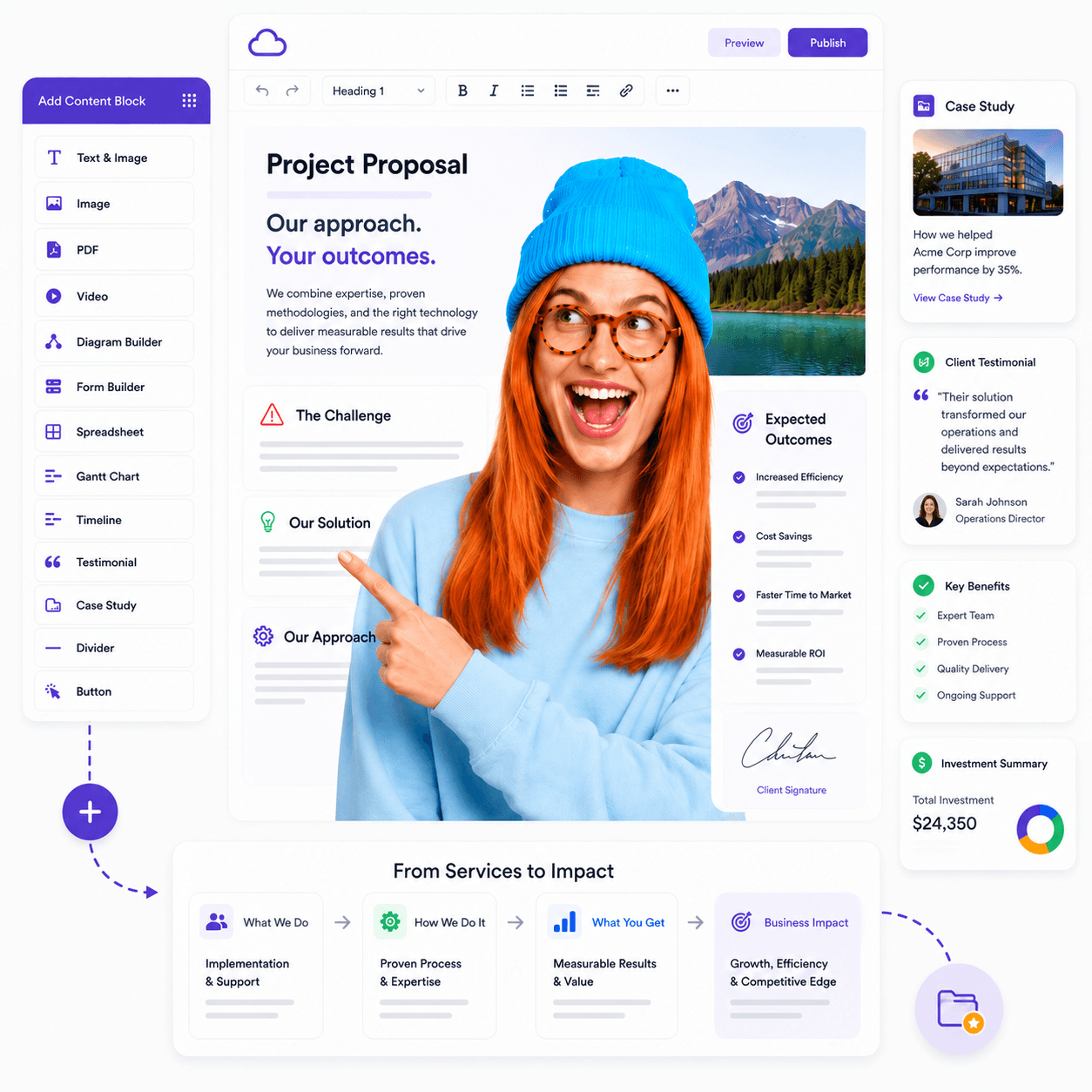 QuoteCloud - Sales Quote, Sales Proposal and Contracts Software - Proposal Software - illustration 2779c135-056a-4fde-9be5-15e5c5d04a39