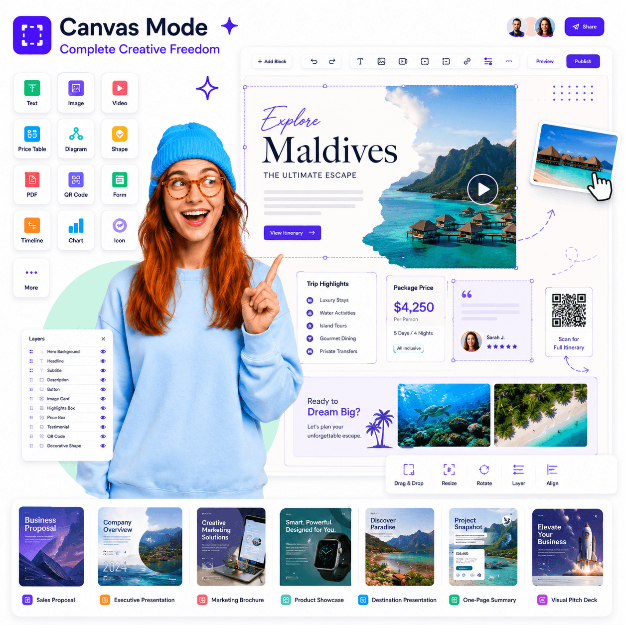 QuoteCloud - Sales Quote, Sales Proposal and Contracts Software - Canvas & Grid Edit Modes - illustration 953051c9-de1a-4c7f-8f79-0f3f24d4cac2
