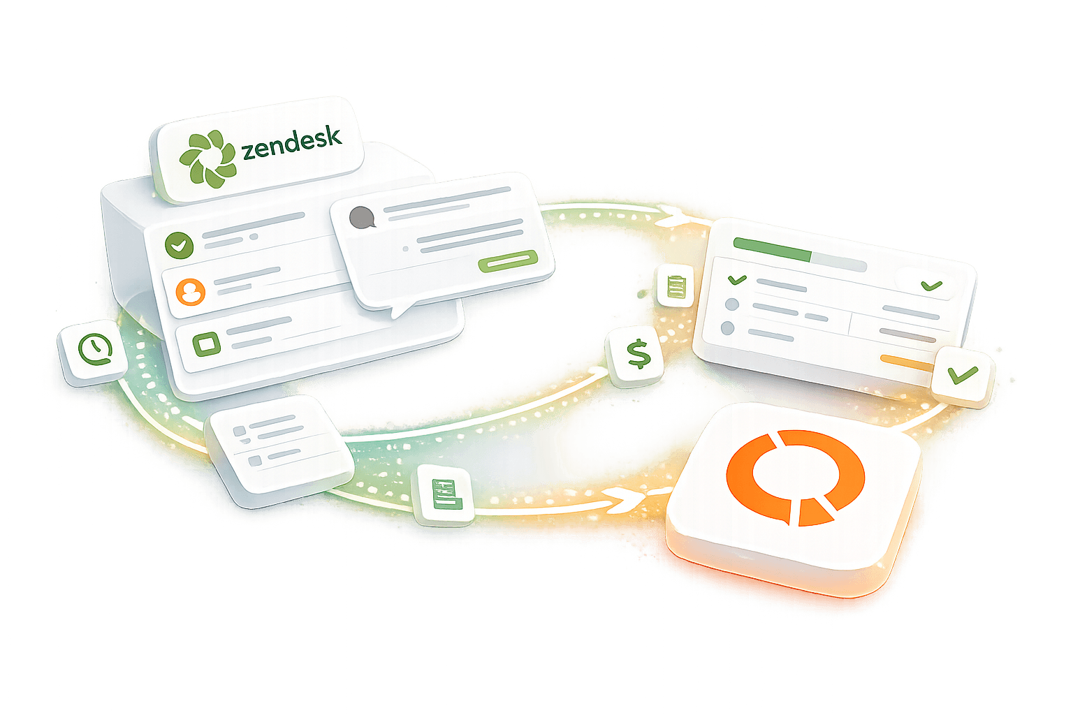 QuoteCloud - Sales Quote, Sales Proposal and Contracts Software - Zendesk with QuoteCloud - illustration 5b79b22a-72be-4a45-b6b2-5c24326267e6